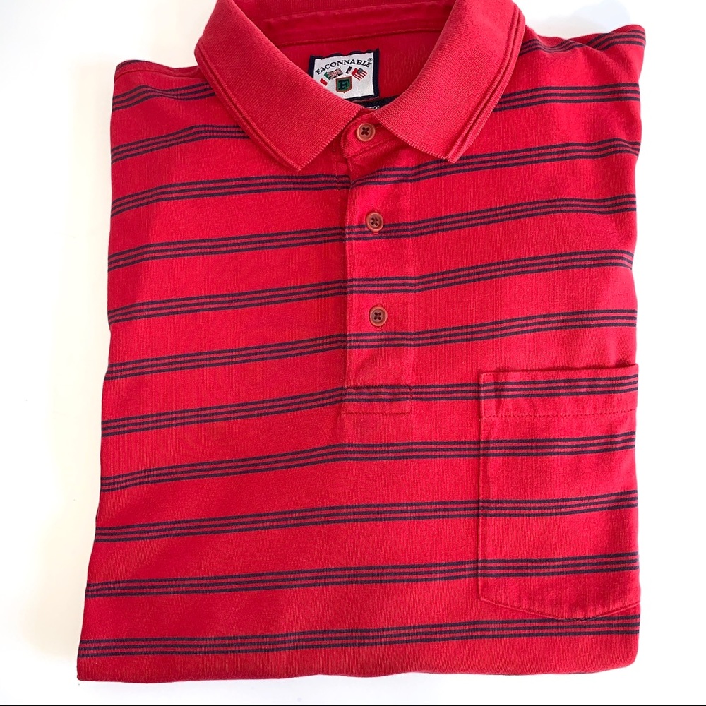 Falconnable Polo Shirt Sz L